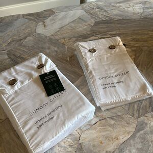 Sunday Citizen White Duvet Cover Set